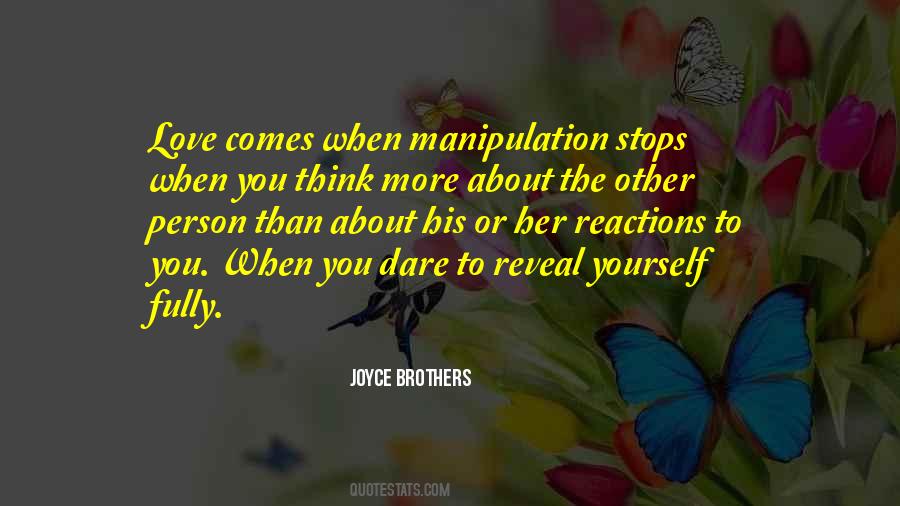 Quotes About Love Manipulation #1839689