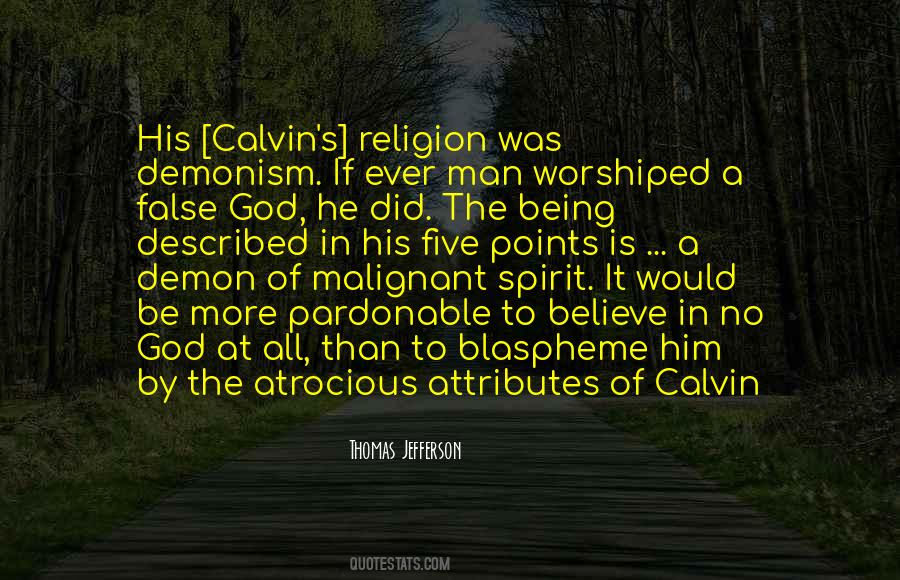 False Religion Quotes #1543796