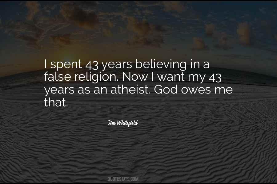 False Religion Quotes #1565315