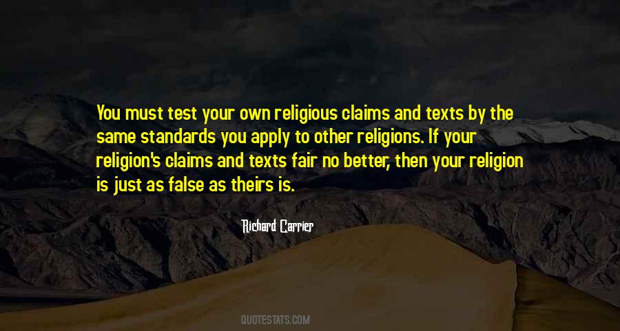 False Religion Quotes #17386