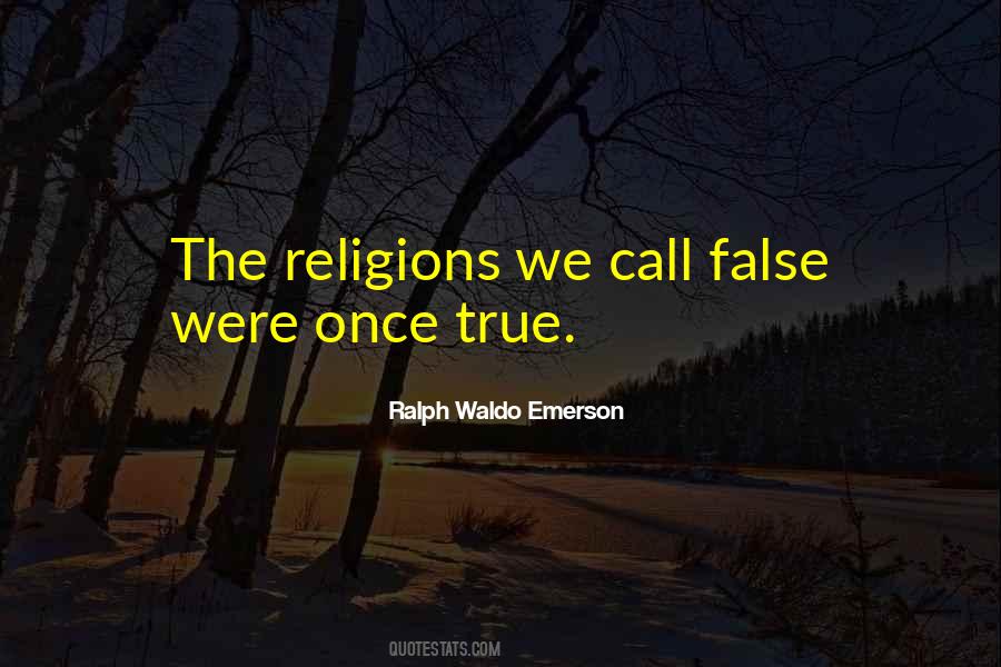 False Religion Quotes #1803162