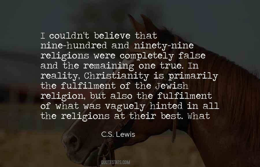 False Religion Quotes #194191