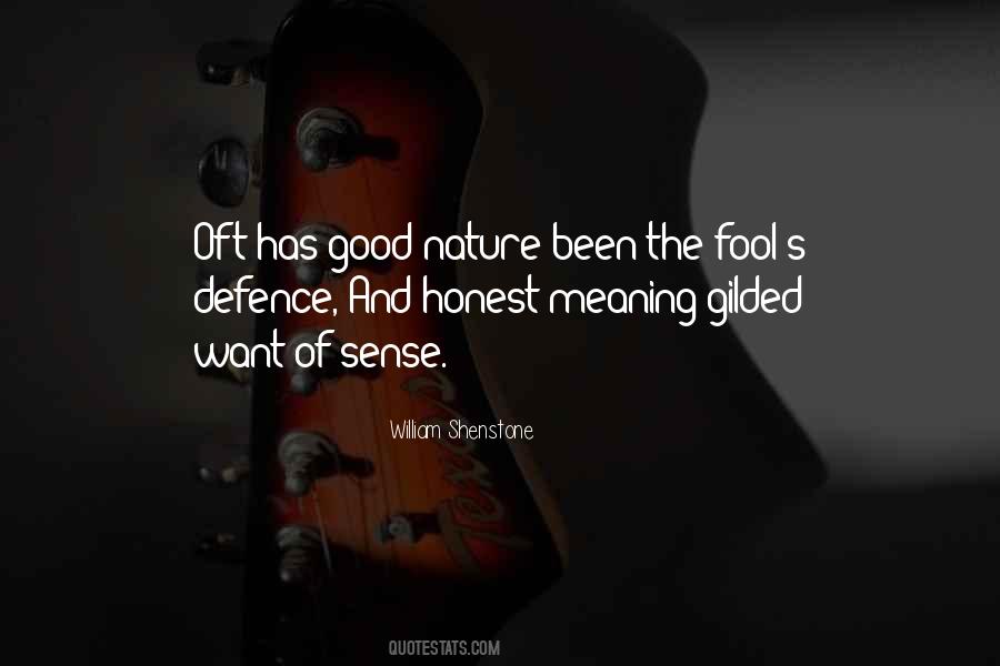 Quotes About Good Nature #1309193