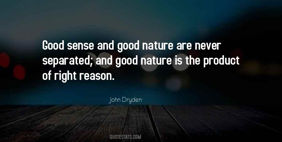 Quotes About Good Nature #897195