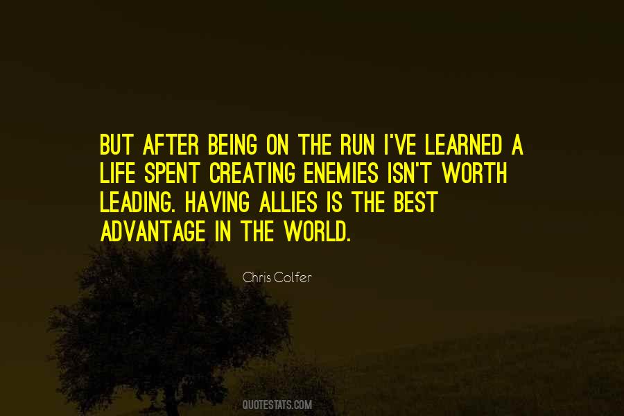 Quotes About Allies And Enemies #1779144
