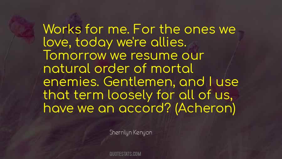 Quotes About Allies And Enemies #300210