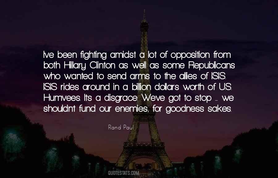 Quotes About Allies And Enemies #600627