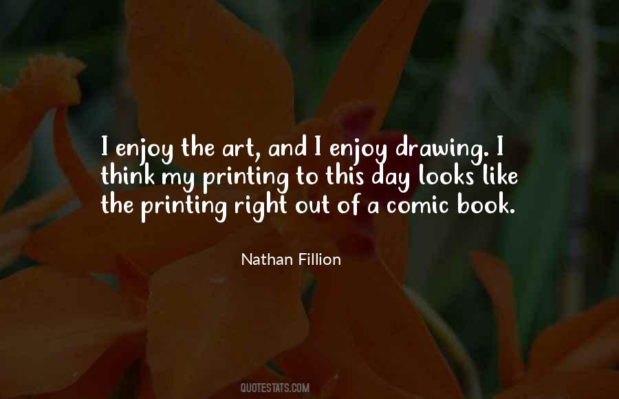 Quotes About Comic Book Art #729522