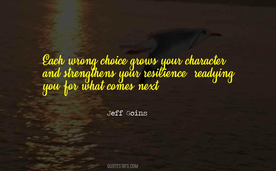 Your Character Quotes #903550