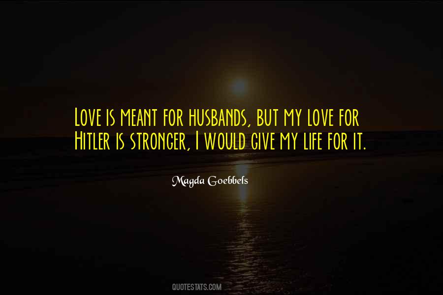 Quotes About Love Hitler #621055
