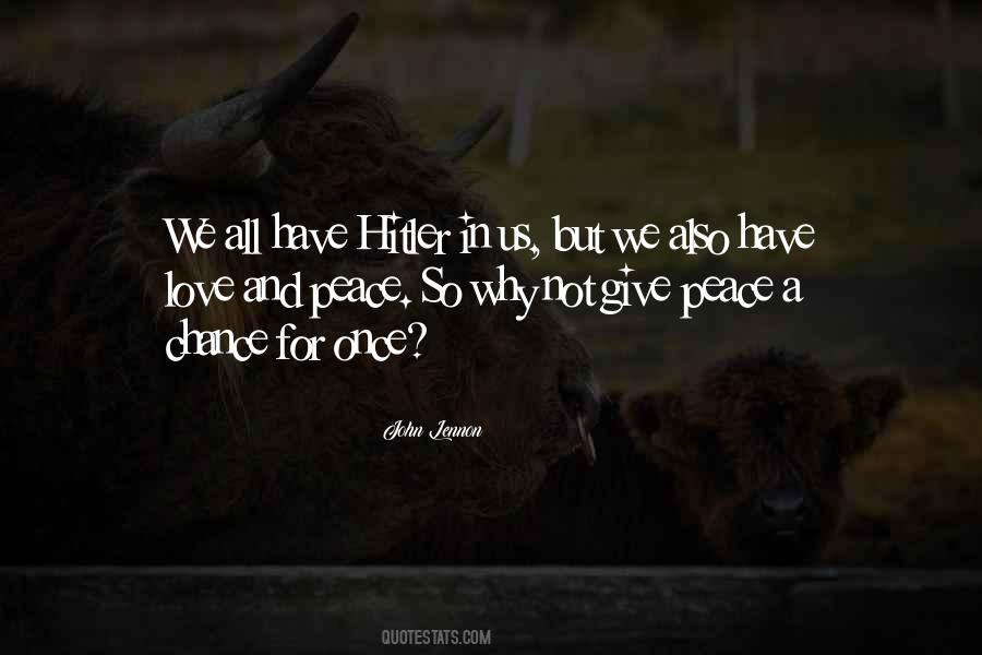 Quotes About Love Hitler #775196