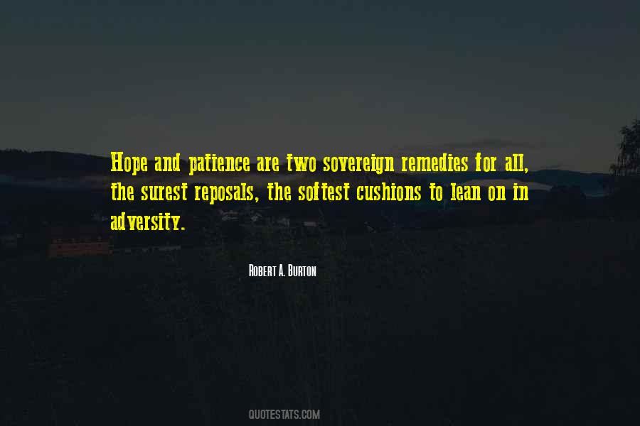 Quotes About Patience And Hope #648993