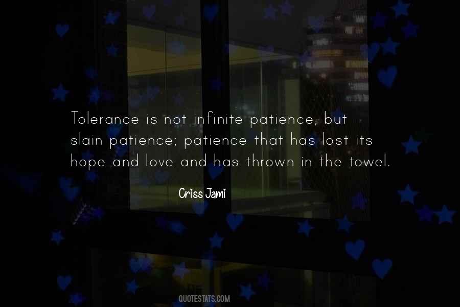 Quotes About Patience And Hope #705626