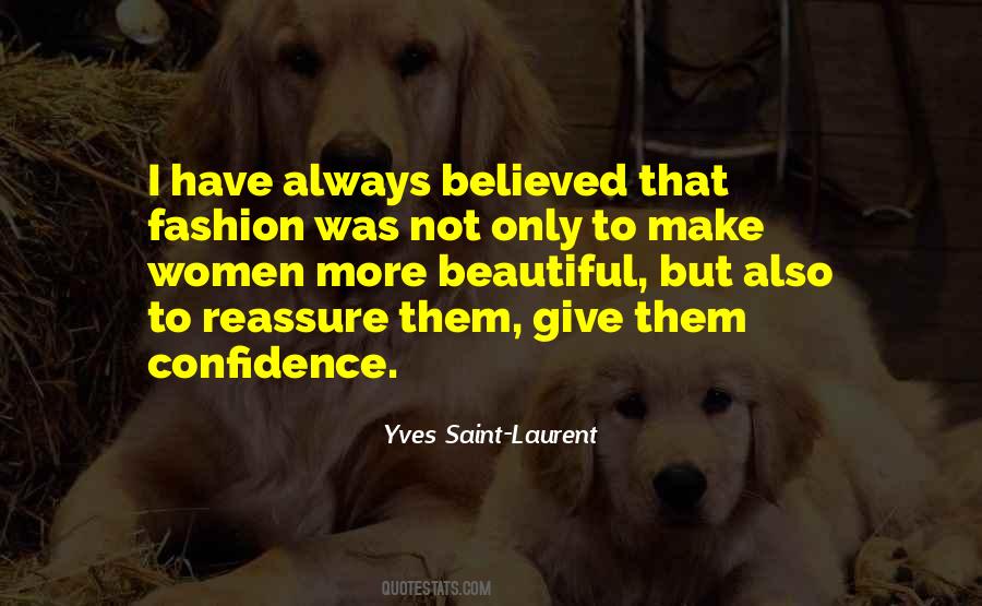 Quotes About Fashion And Confidence #1212435