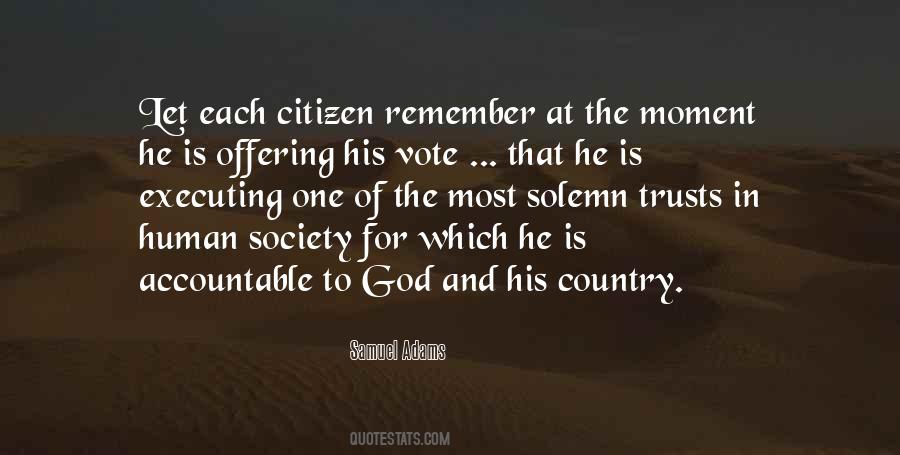 Quotes About Voting #225602