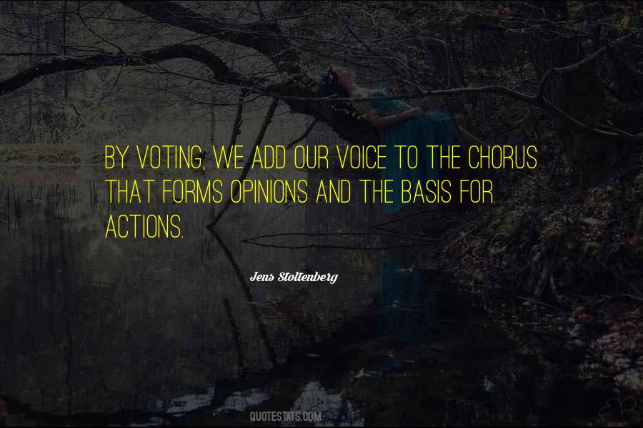 Quotes About Voting #34929