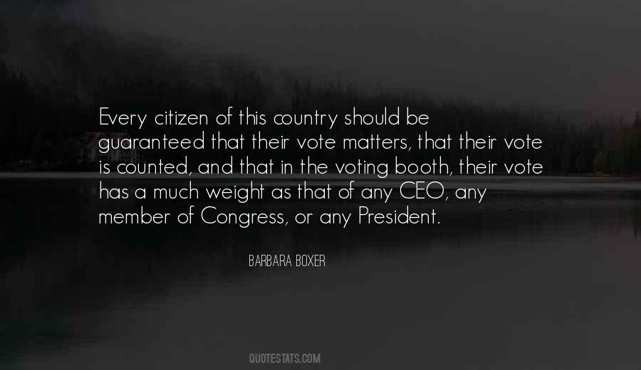 Quotes About Voting #87378