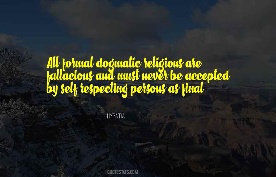 Quotes About Respecting Religions #1816858