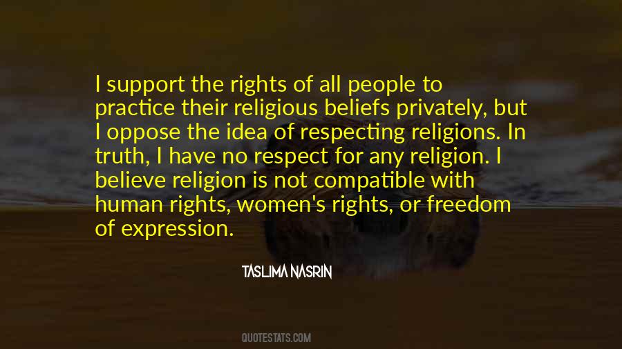 Quotes About Respecting Religions #1821418