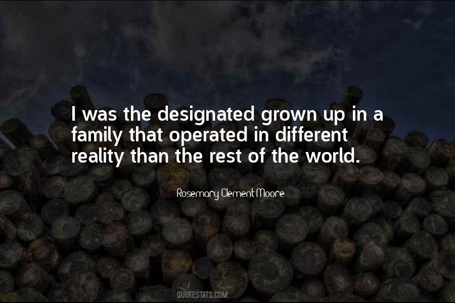 Quotes About The Reality Of The World #197690