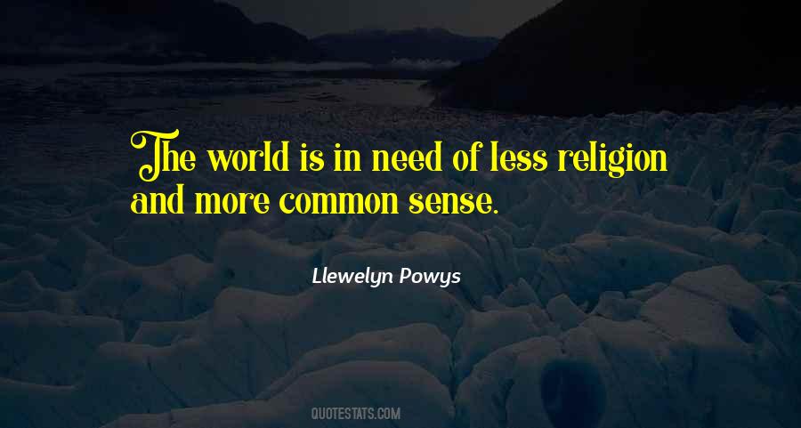 Quotes About Religion And The World #120339