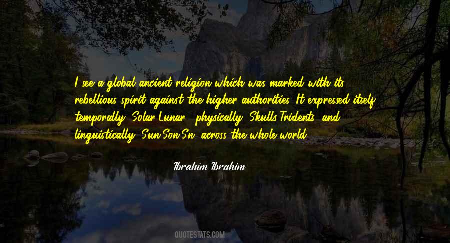 Quotes About Religion And The World #280867