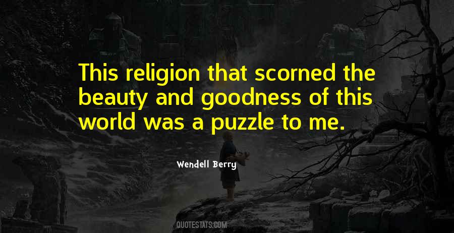 Quotes About Religion And The World #28321
