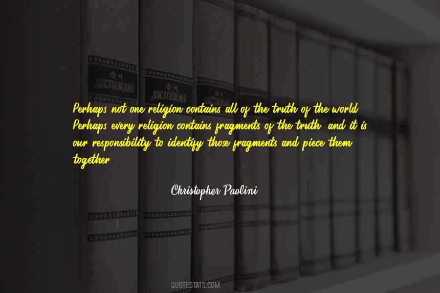 Quotes About Religion And The World #92347