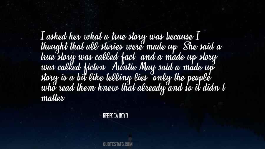 Her True Story Quotes #1291370