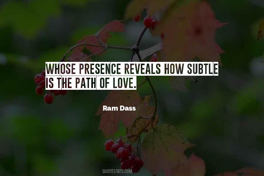 The Path Of Love Quotes #1263728