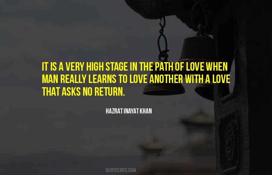 The Path Of Love Quotes #1537283