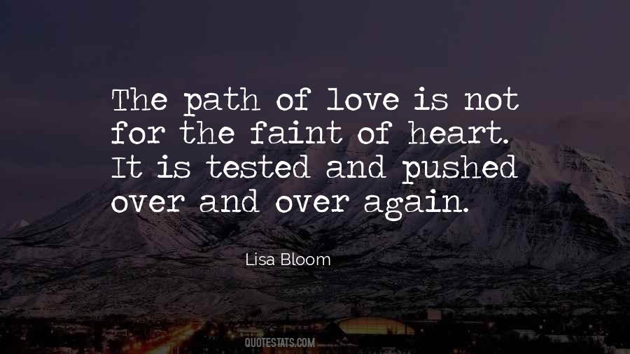 The Path Of Love Quotes #78326