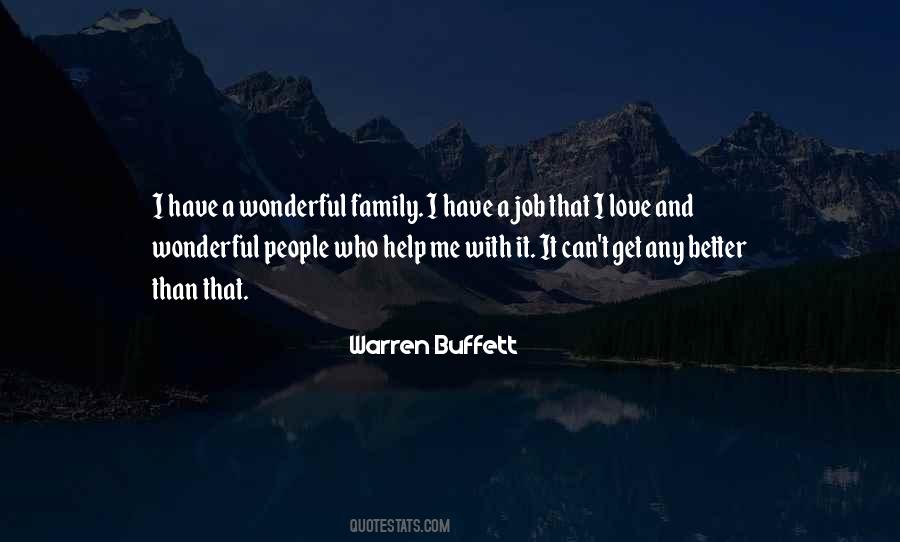 Quotes About A Wonderful Family #1331573