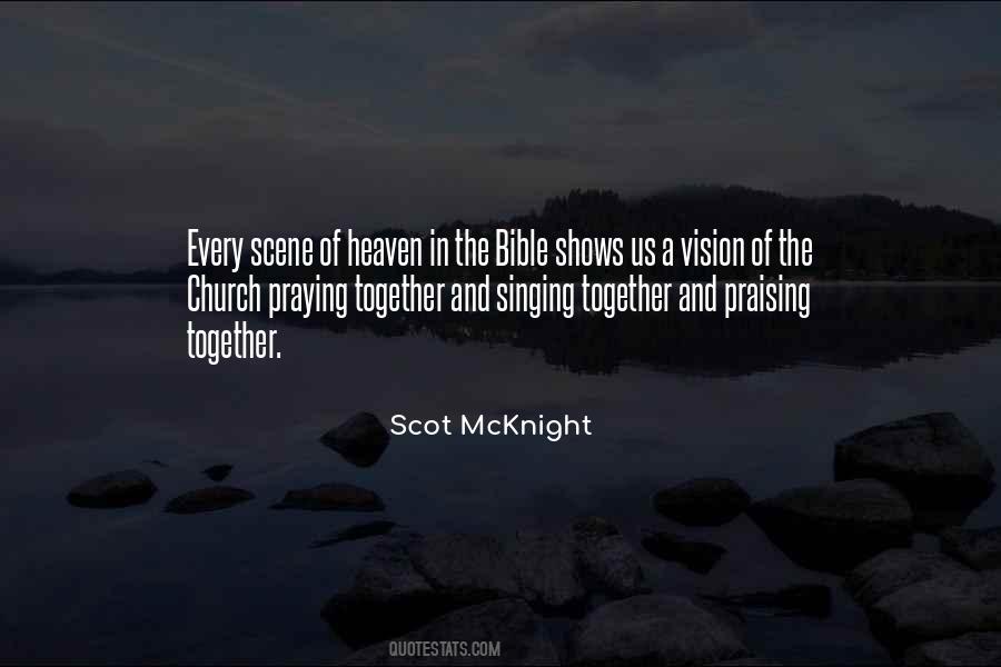 Quotes About Singing In Church #1140683
