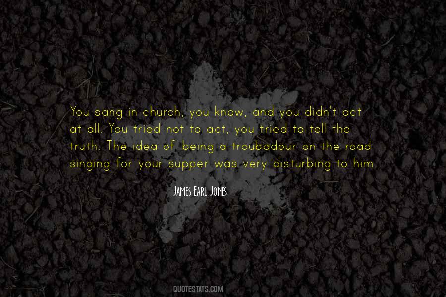 Quotes About Singing In Church #600264