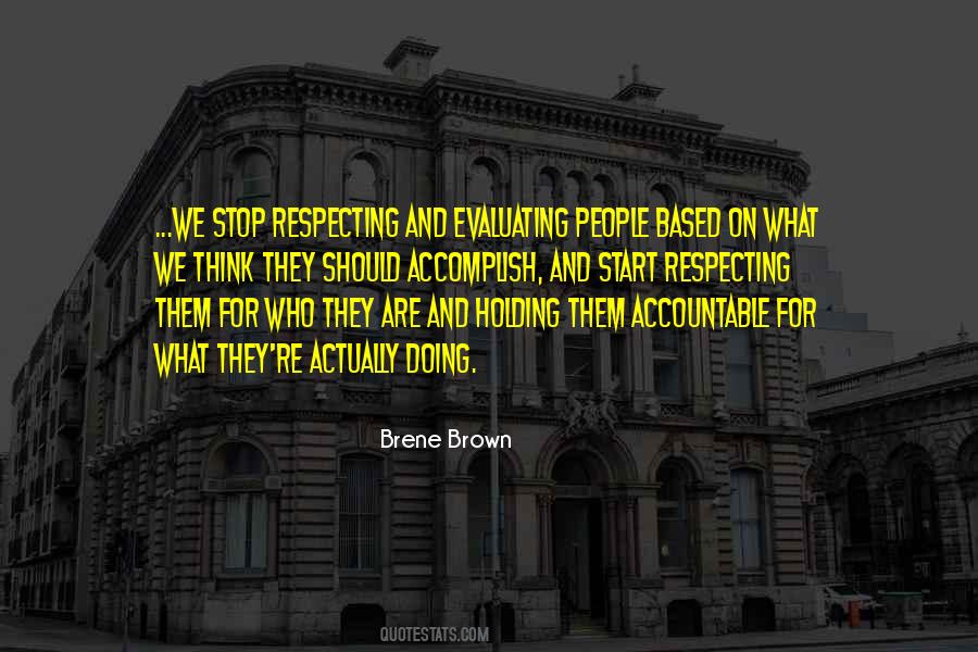 Quotes About Respecting People #366776