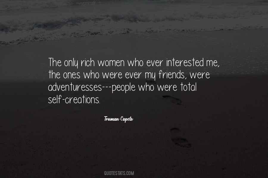 Rich Women Quotes #1554942