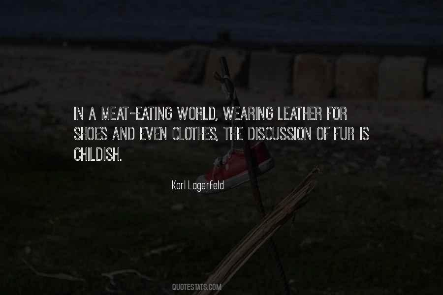 Quotes About Wearing Fur #1441313