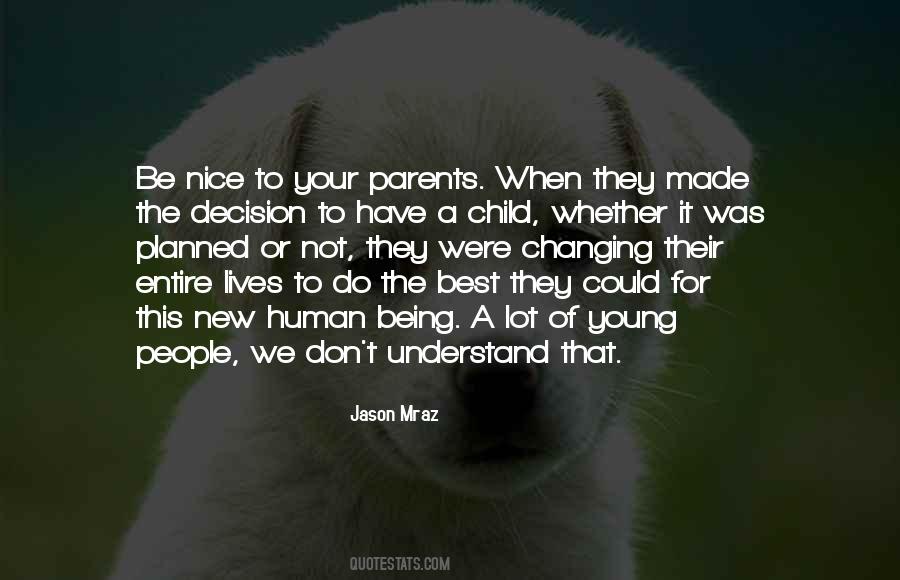 Quotes About Young Parents #202746