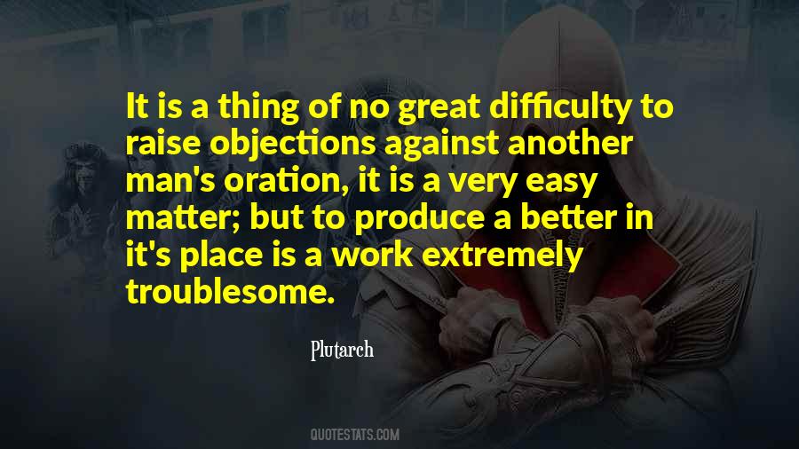 Quotes About Objections #139972