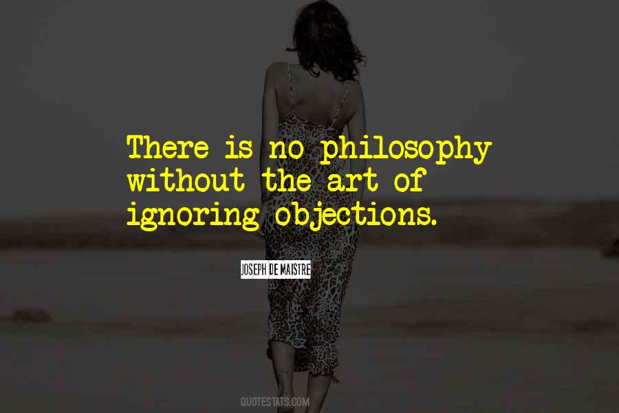 Quotes About Objections #302174