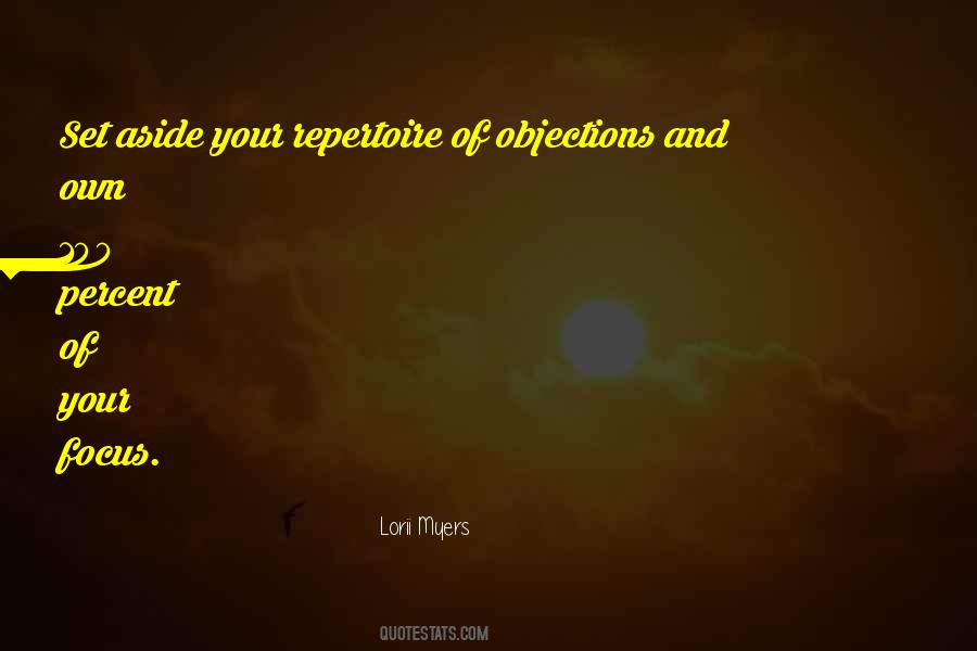 Quotes About Objections #328366