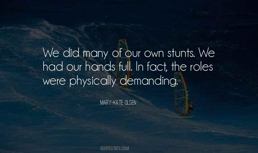 Quotes About Stunts #223562