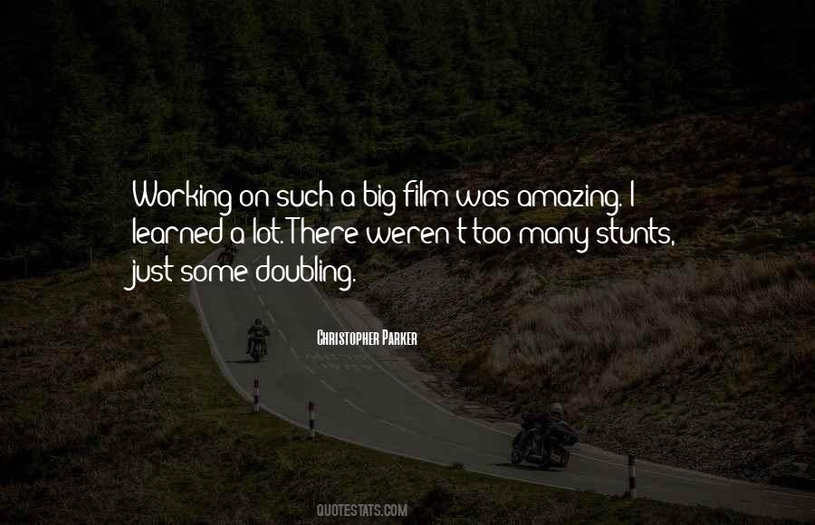 Quotes About Stunts #60388