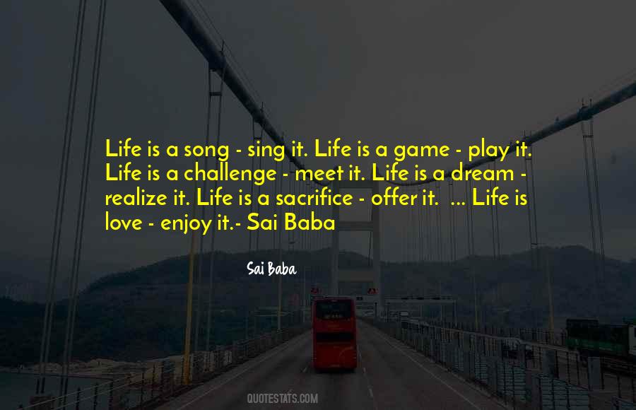 Quotes About Life Is A Game #1509129