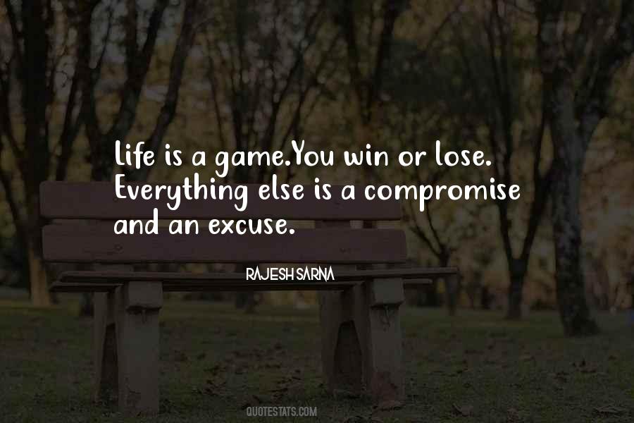 Quotes About Life Is A Game #1557126