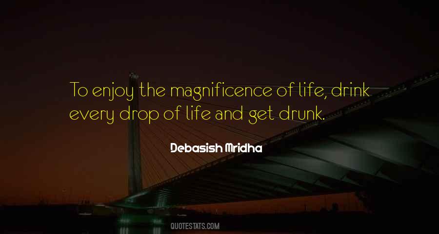Magnificence Of Life Quotes #1408099