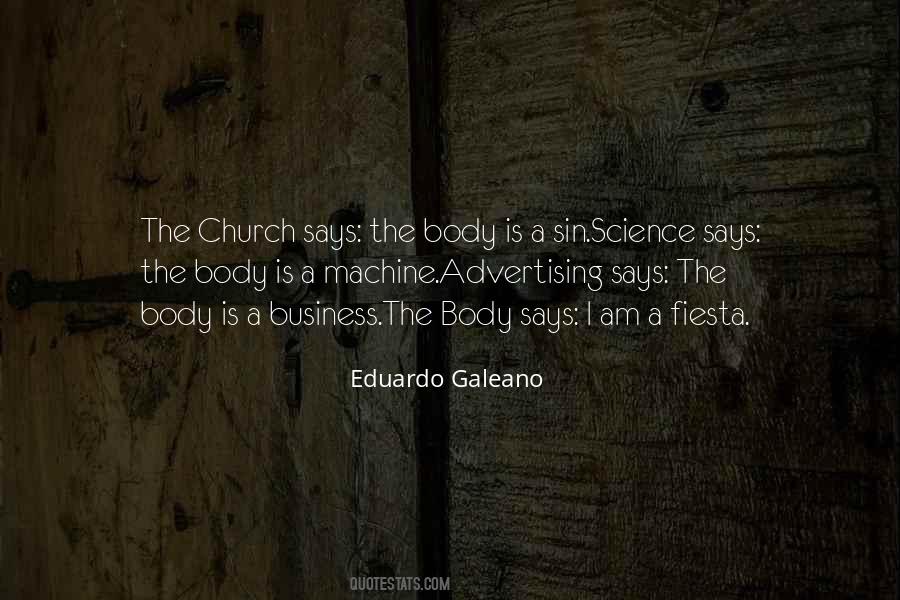 Church Body Quotes #917985