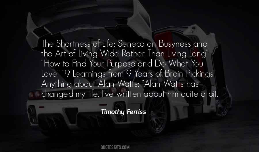 Quotes About Shortness Of Life #768909