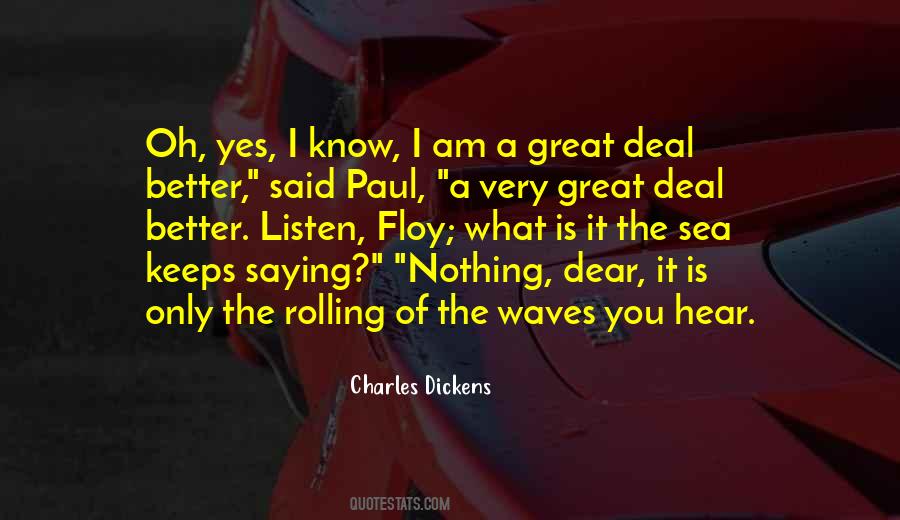 Quotes About The Waves #1225120